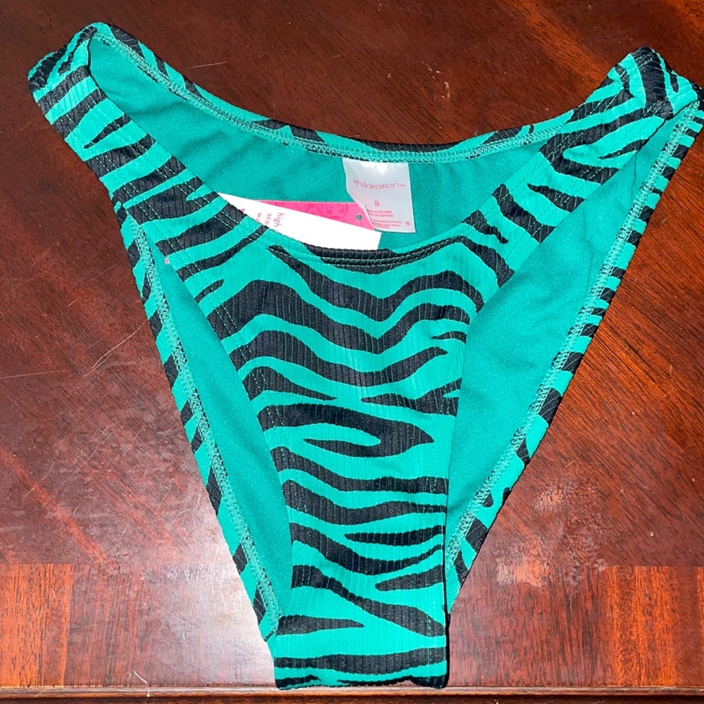 high leg trendy bikini bottoms